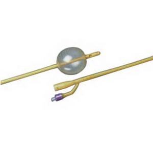 BARDEX LUBRICATH 2-Way Foley Catheter 16 Fr 5 cc (570165L16, 12/CA)