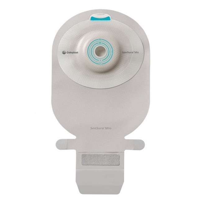 SenSura Mio 1-Piece EasiClose WIDE Outlet, Convex Light, Maxi, Transparent, Pre-cut (6216742)