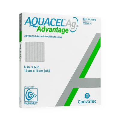 AQUACEL Ag Advantage Dressing, 6" x 6" - Replaces Item 51420678 (51422298, 5/BX)
