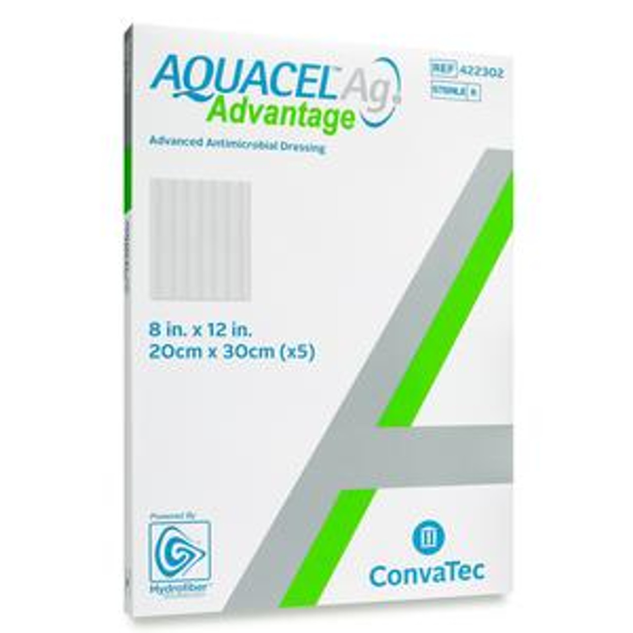 AQUACEL Ag Advantage Dressing, 8" x 12" - Replaces Item 51420679 (51422302, 5/BX)