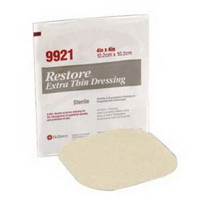 Restore Extra Thin Hydrocolloid Dressing 4" x 4" (50519921)