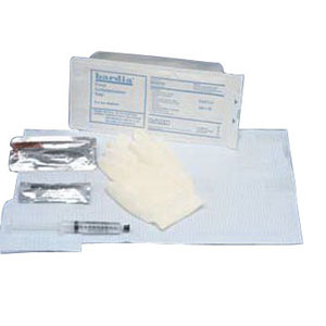 BARDIA Foley Insertion Tray with 10 cc Syringe and PVI Swabs (57802010)