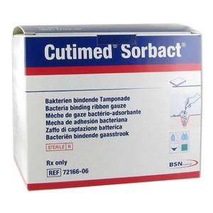 Cutimed Sorbact Impregnated Ribbon Dressing, 0.8" x 19.7" (BI7216606)