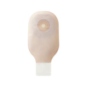 Premier Convex Flextend Drain Pouch with Belt Tab, Clip and Tape Border, Transparent, 7/8" (5082611)