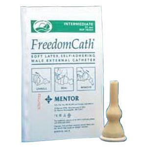 Freedom Cath Latex Self-Adhering Male External Catheter, 35 mm (768400)
