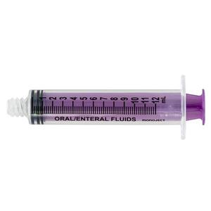 Monoject Purple Oral ENFit Syringe, Non-Sterile, 12 mL (688881112015)