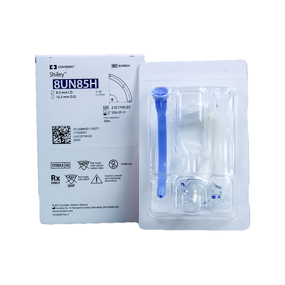 Flexible Tracheostomy Tube, Cuffless, Disposable Inner Cannula, Size 8.5 mm (SH8UN85A)