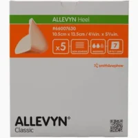 ALLEVYN Non-Adhesive Hydrocellular Dressing, 4-1/8" x 5-5/16" Heel (5466007630, 5/BX)