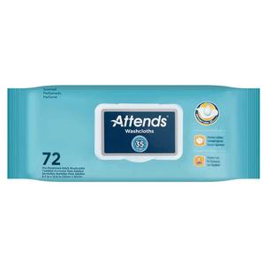 Attends Washcloth, Large,  7.8" x 11.8" (WCCP1000)