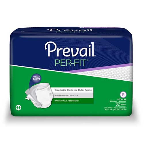 Prevail Per-Fit Adult Brief Regular 40" - 49" (FQPF016)