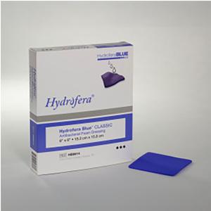 Hydrofera Blue Foam Dressing without Border, 6" x 6" (HFLHB6614, 10/BX)