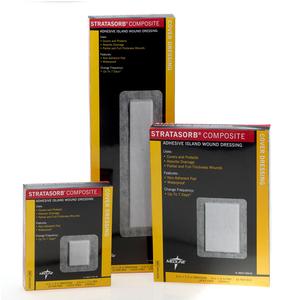 Stratasorb Composite Island Dressing 4" x 4" (60MSC30414, 10/BX)