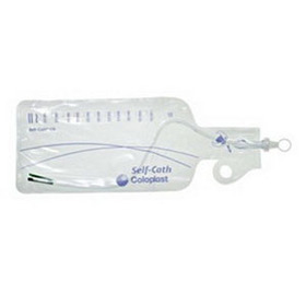 Self-Cath Coude Closed System with Insertion Supplies 14 Fr 16" 1100 mL (761014, 50/BX)
