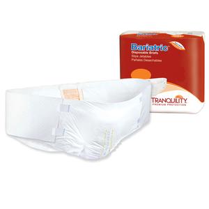 Tranquility® Bariatric Disposable Brief, 34 oz Fluid Capacity, Latex-Free, 3XL (64" to 96") (#2190)