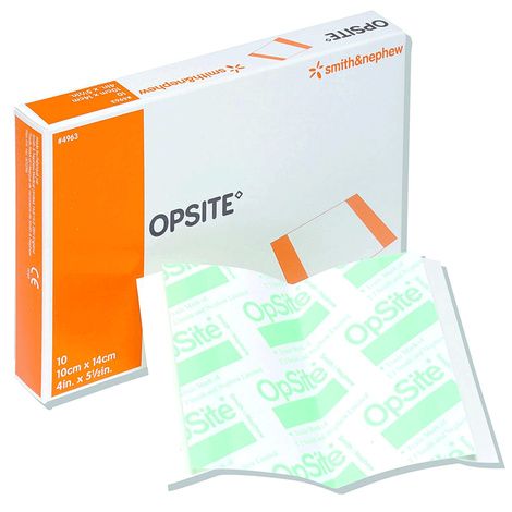 Smith & Nephew Opsite® Transparent Adhesive Dressing, 11" x 11-3/4" (544987, 10/BX)