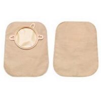 Hollister New Image® Two-Piece Closed Mini Pouch, 2-1/4" Flange, 7" L, Beige (5018353, 30/BX)